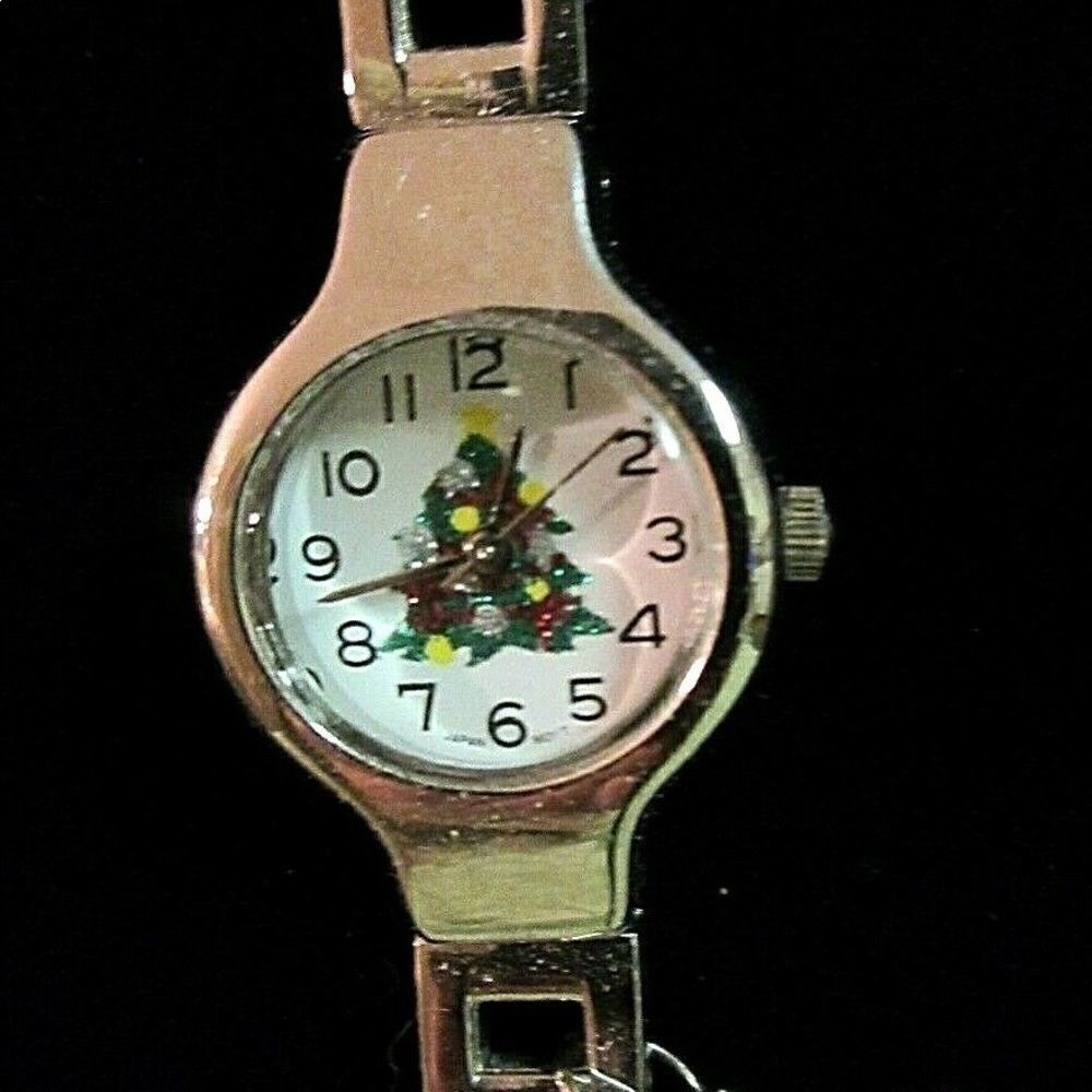 Christmas holiday watch snowman charm